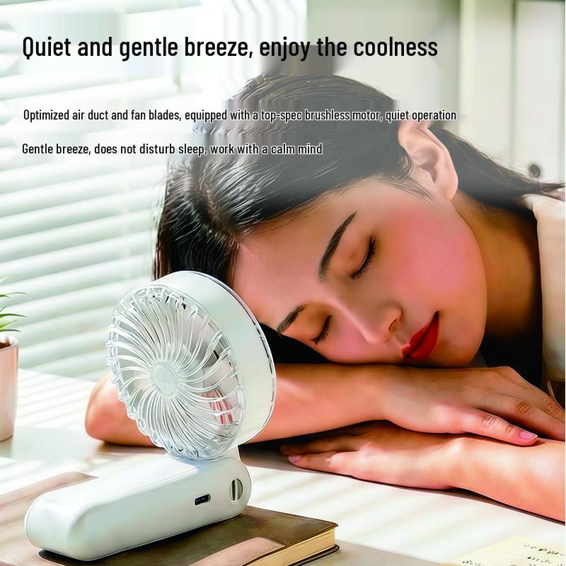 JD JOYBUY Portable Foldable USB Rechargeable Mini Fan