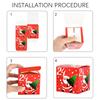 24Pcs Christmas Advent Calendar Box Kraft Paper Candy Gift Box 24 Days Countdown To Christmas Navidad New Year Decoration Supply
