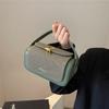 High-Grade Sense Women Small Square Bags Trendy Classic PU Leather Lady Commuter Shoulder Bag Short Handle Handbags