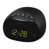 Dual Channel AM/FM LED Clock Radio with Alarm Functions