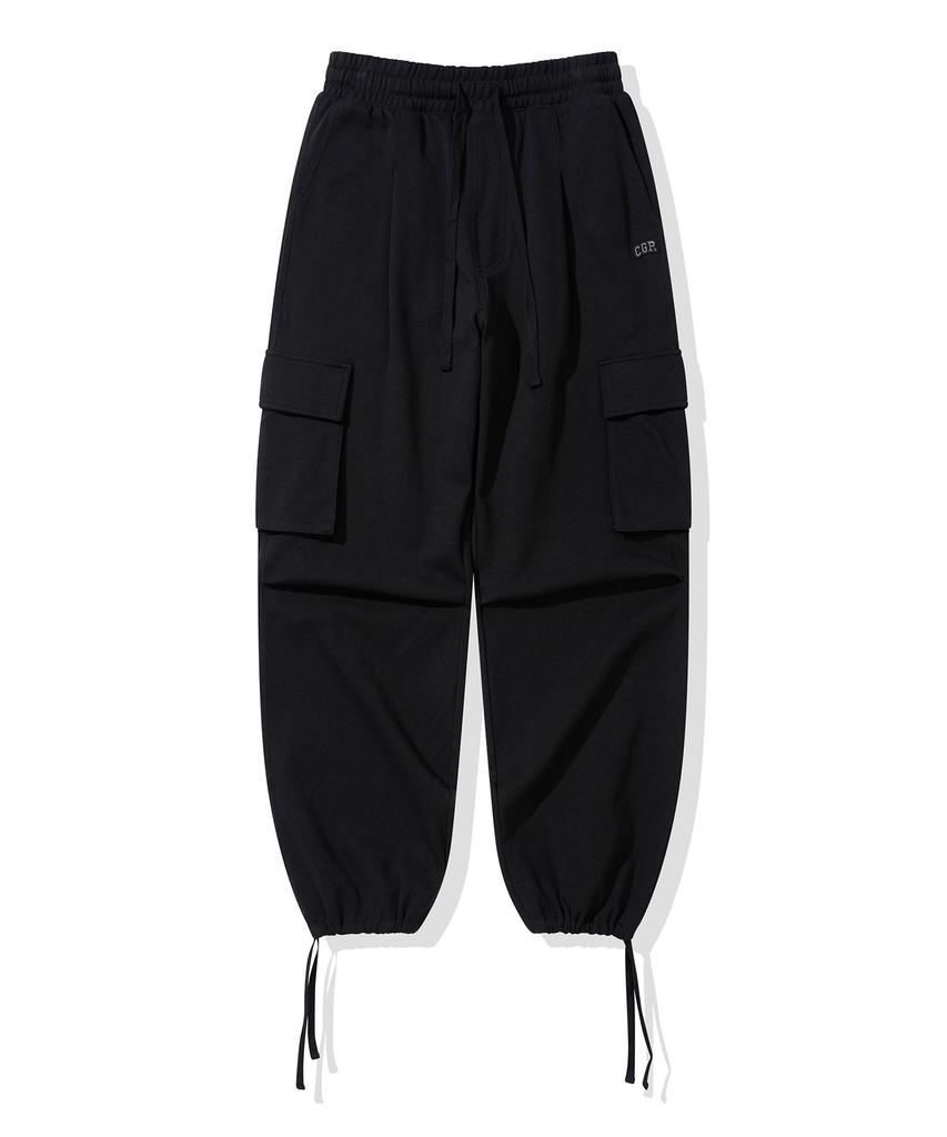 CGP Wide Cargo Training Pants_Black