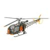Maquette hélicoptère - revell - alouette ii - 191 pièces - échelle 1/32 - intérieur