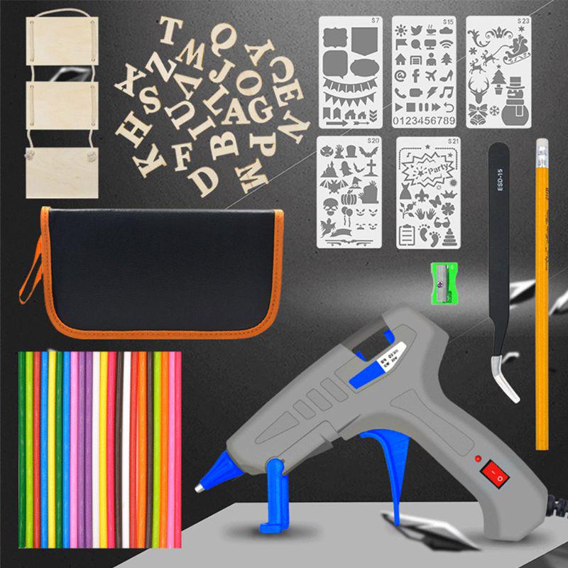 Buy Eu Uk Us 30w Adjustable Temperature Electric Soldering Iron Welding Tool Kit Tweezers Glue Sticks Set For Home Diy Craft At Affordable Prices Free Shipping Real Reviews With Photos Joom