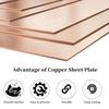 Multiple Sizes Copper Bar Stock Rectangle T2 Pure Coppers Flat Coppers Flat Bar  Jewelry Plating