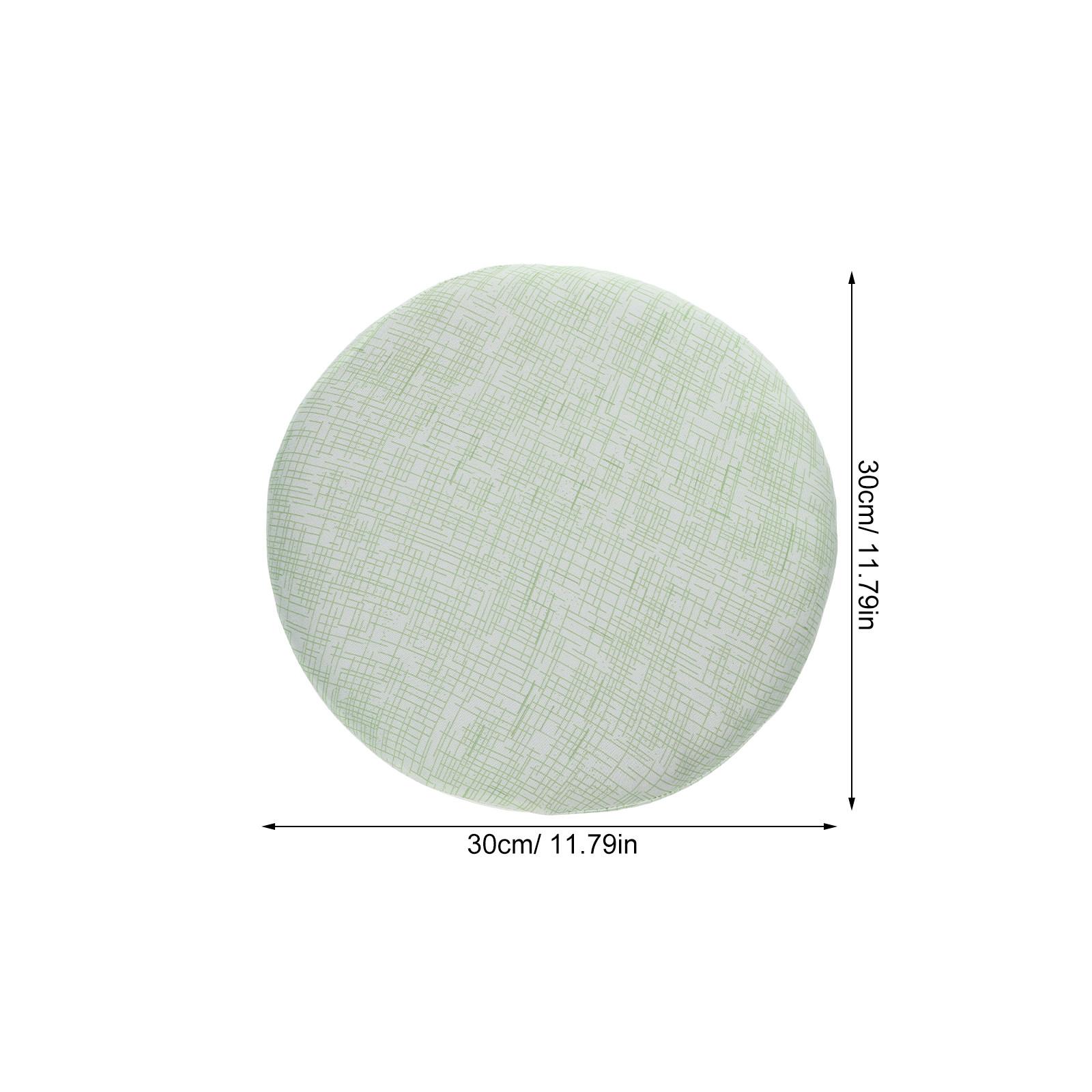

3Pcs Round Bar Stool Seat Covers Washable Stretch Elastic Slipcovers Protector Kitchen Dining Room Chair Cushion светло-зеленый