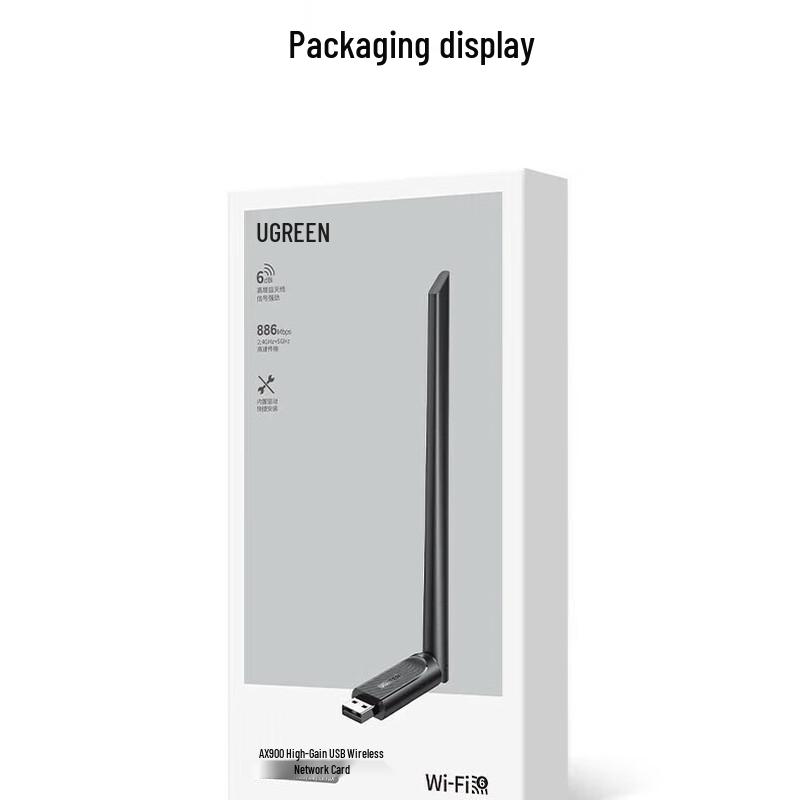 Ugreen AX900 USB Dual-Band WiFi 6 & Bluetooth 5.4 Adapter