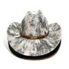 American Style Top Hat Retro Ethnic Style Western Cowboy Hat Retro Crack Felt Hat Tibetan Men'S And Women'S Hats