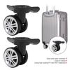 1 Pair Luggage Suitcase Wheels, Trunk Wheels, Luggage Wheel Spare Part Universal Wheel Replacement Luggage Suitcase Wheels for Luggage Suitcase