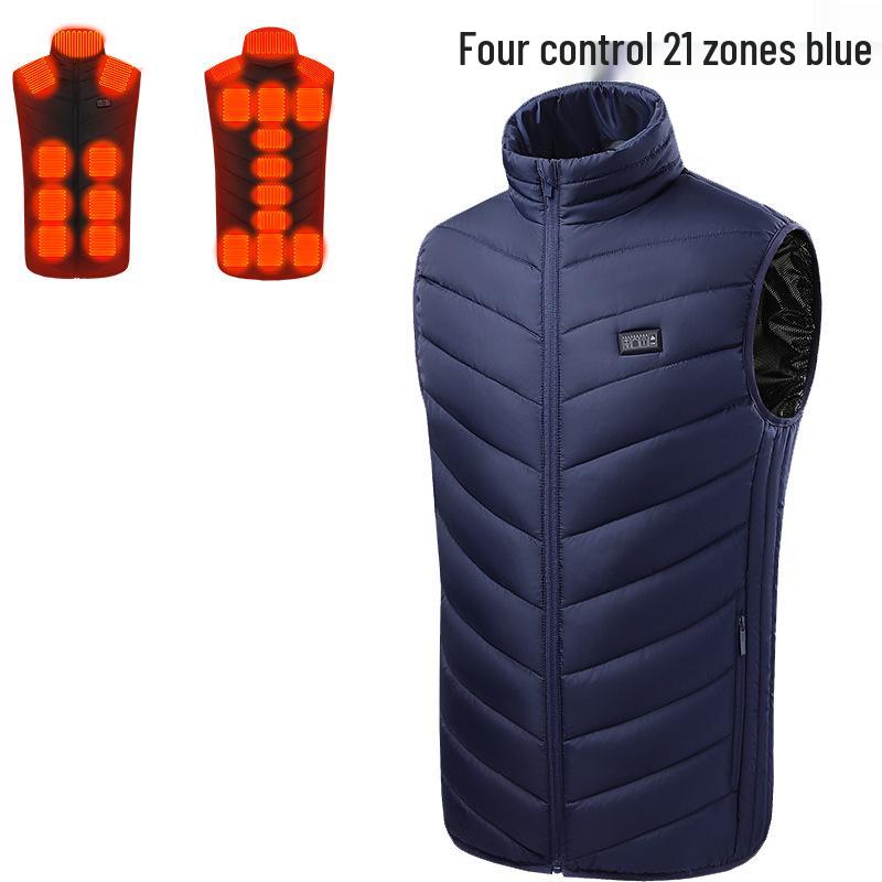 Smart USB Heated Vest for Autumn and Winter - Multi-Zone Temperature Control