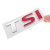 3D Metal Red TSI Logo Emblem Car Styling Badge Sticker Decal for VW Volkswagen Tiguan Polo Golf 4 5 6 MK6 Passat B5 B6 Zd1