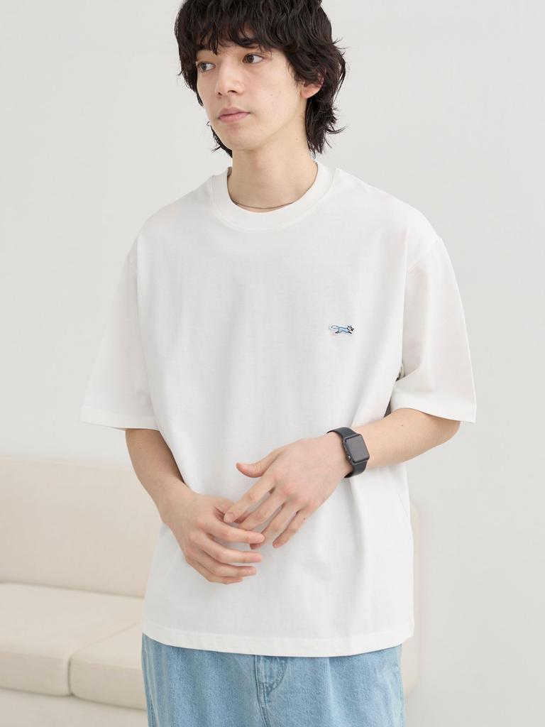 Camiseta Crew Neck Cohen Penneys Personalizada com Ponto Único, 75256030466, 2330 Bege (23), Pequeno