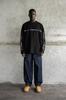Męska Bluza Oversize z Nadrukiem „Memories” - Czarny