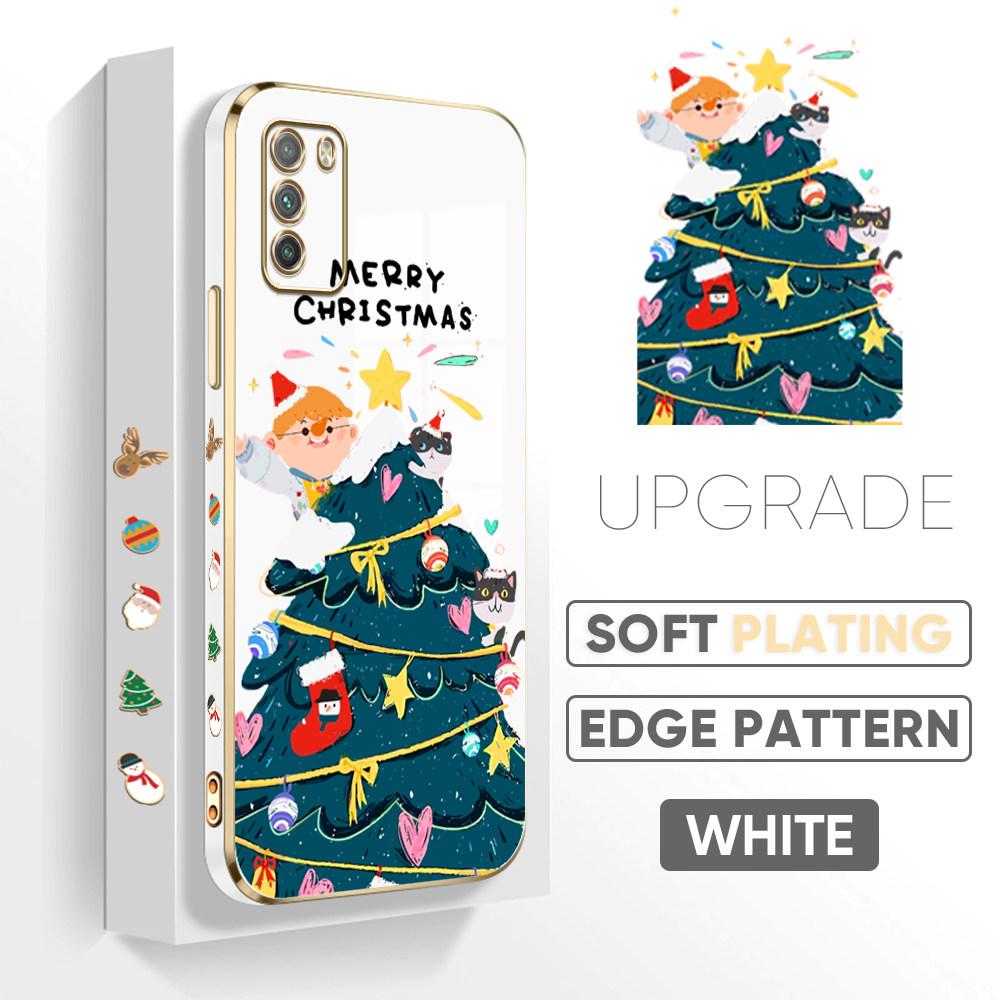 Bunte Druckmuster Quadratisches Randmuster Gehäuse Überzogene Telefonschale Luxus Überzogene Weiche Telefonhülle für Huawei Honor Xiaomi Redmi