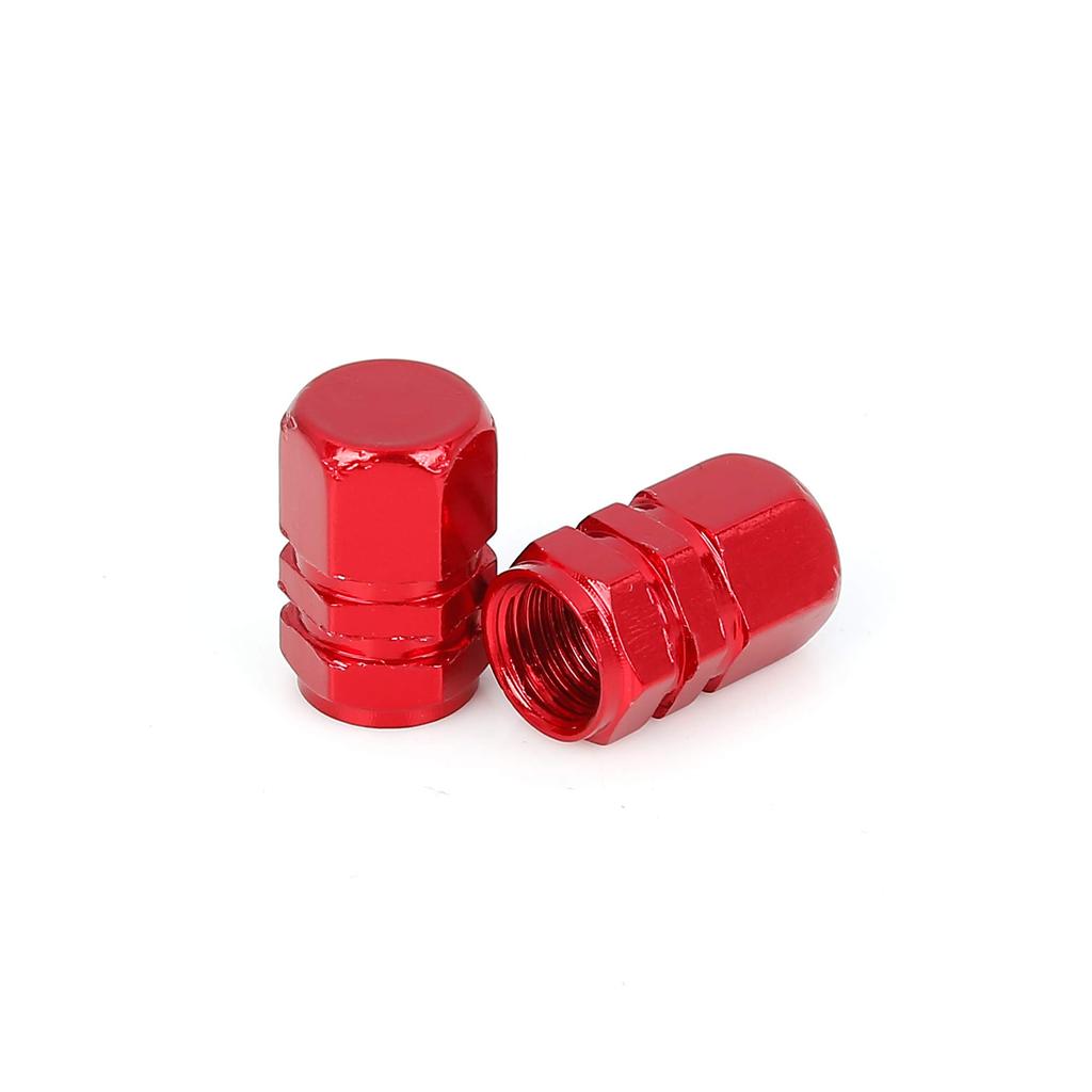 X AUTOHAUX Tire Stem Valve Cap Wheel Valve Cover 4pcs
