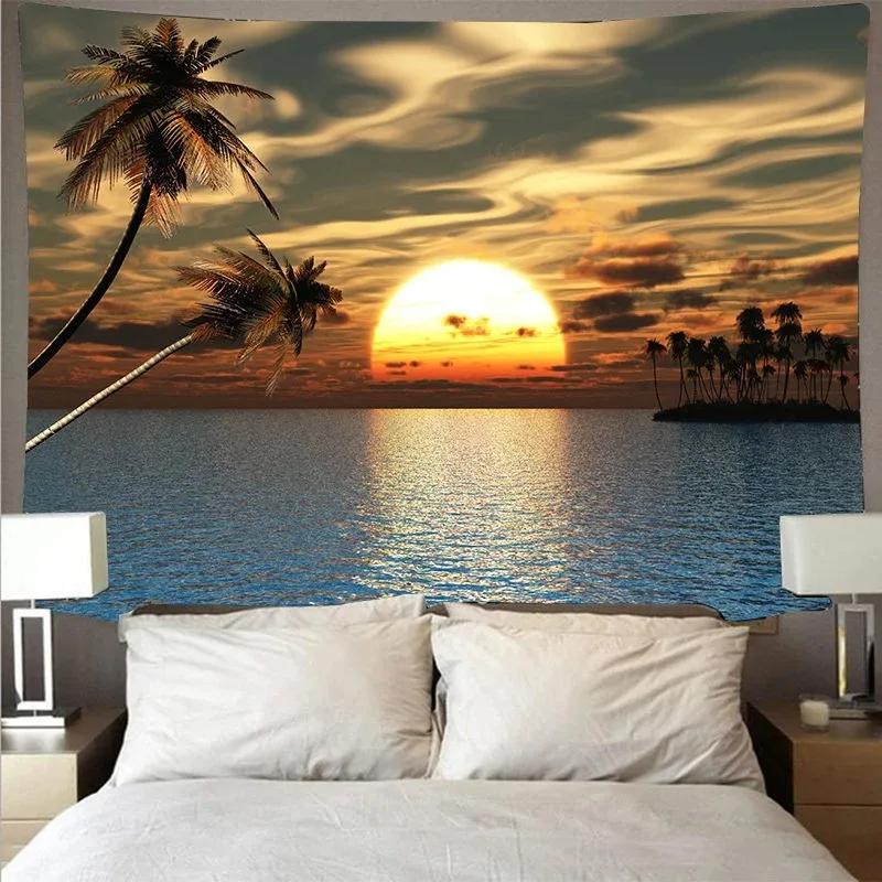 Underwater Underwater Wave Pattern Tapestry Bedroom Living Room Tapestry Home Wall Decoration Tapestry