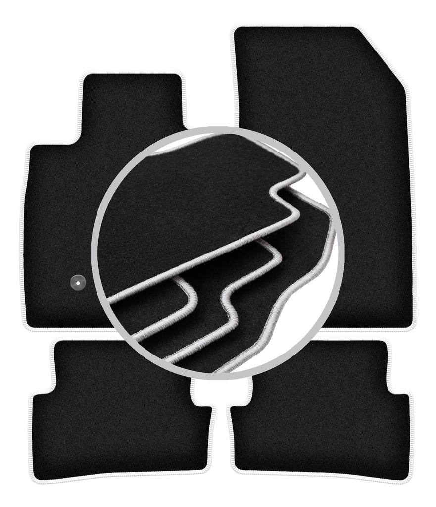 Dywaniki samochodowe CARLUX-SILVER dla: Renault Clio III grandtour, kombi, hatchback (2005-2012)