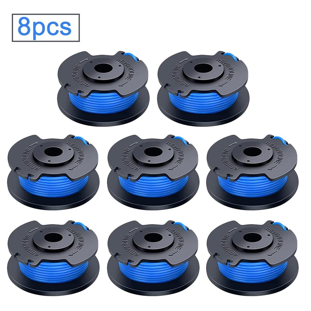 10-1pcs String Trimmer Replacement Spool Line For Ryobi AC14RL3A/AC14HCA 11FT String Trimmer Spool For Cordless Grass Trimmer