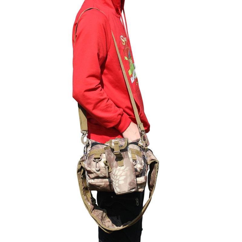 Wasserdichte Angeltasche, große Kapazität, faltbar, Mehrzweck-Köder-Angeltasche, Outdoor-Umhängetasche