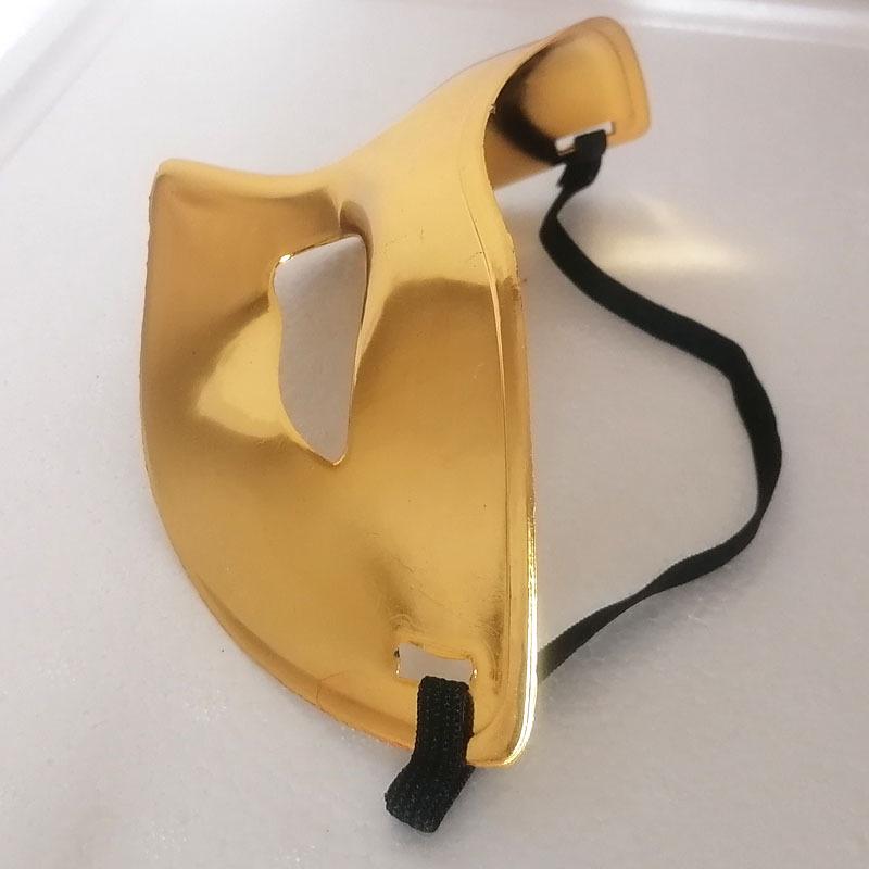 Golden Festive Masquerade Eye Mask for Parties