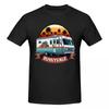 T-shirt Unisexe RV Garçons Sunnyvale Trailer Park Tendance Streetwear Coton Col Rond
