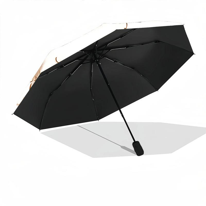 1pc Corgi Dog Automatic Folding Umbrella & Self-Folding Canopy - Heavy-Duty 8-Rib Iron Frameyy251231005