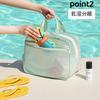 MARBEINE Pool Erwachsene Strand Groß Wasserdicht Vinyl Schwimmen Strand Pool Tragetasche Heiß Outdoor Tasche, Tasche, Fassungsvermögen, Nass-/Trocken-Trennung, Semitransparente Tasche,