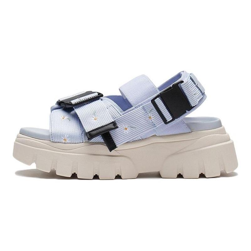 Li-Ning Hiker Women s Casual Sandals Sky Feather Blue AZGS016-2 37.5