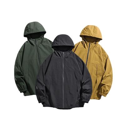 Herbst Neue Jacke Herren Kapuzenjacke Jacke Outdoor Freizeitjacke
