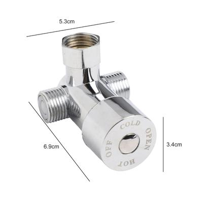 Robinet automatique à température réglable pour évier de salle de bain Mélange efficacement l'eau Longévité prolongée