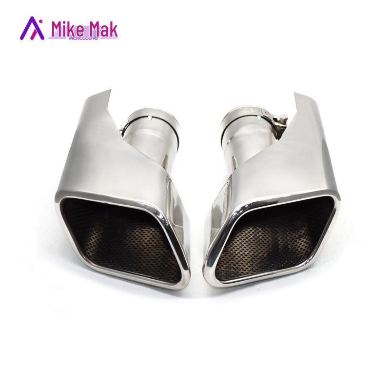 Exhaust Tailpipe Upgrade for 10-13 Range Rover Sport: Square Mouth Design