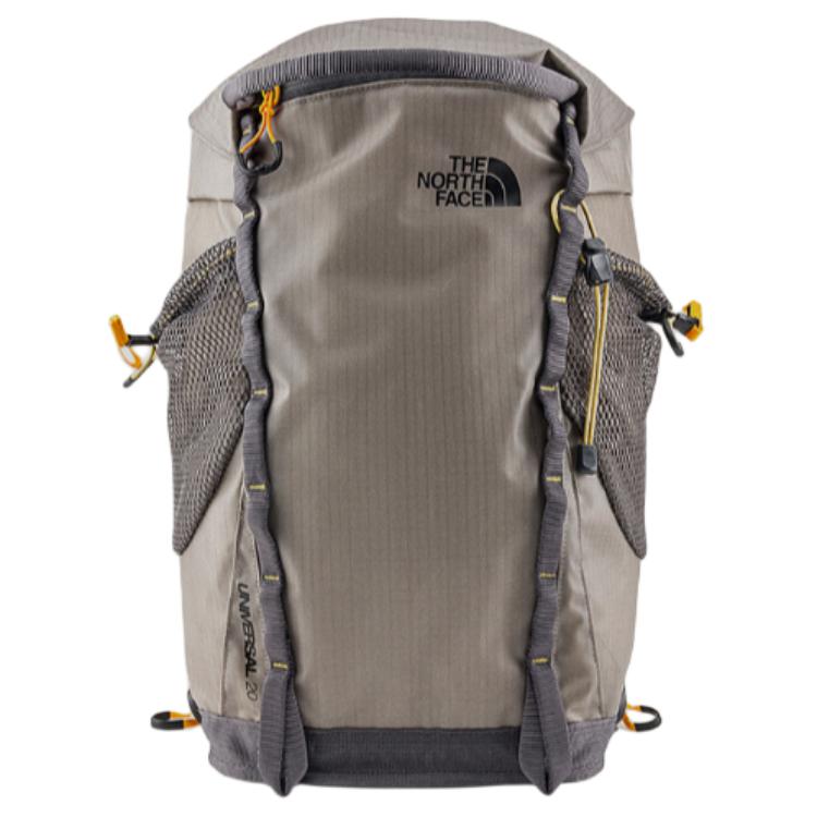 

The North Face 21L Adjustable Strap Outdoor Backpack With Zipper Closure Unisex Backpacks Gray 8GJN Rock Glow Gray