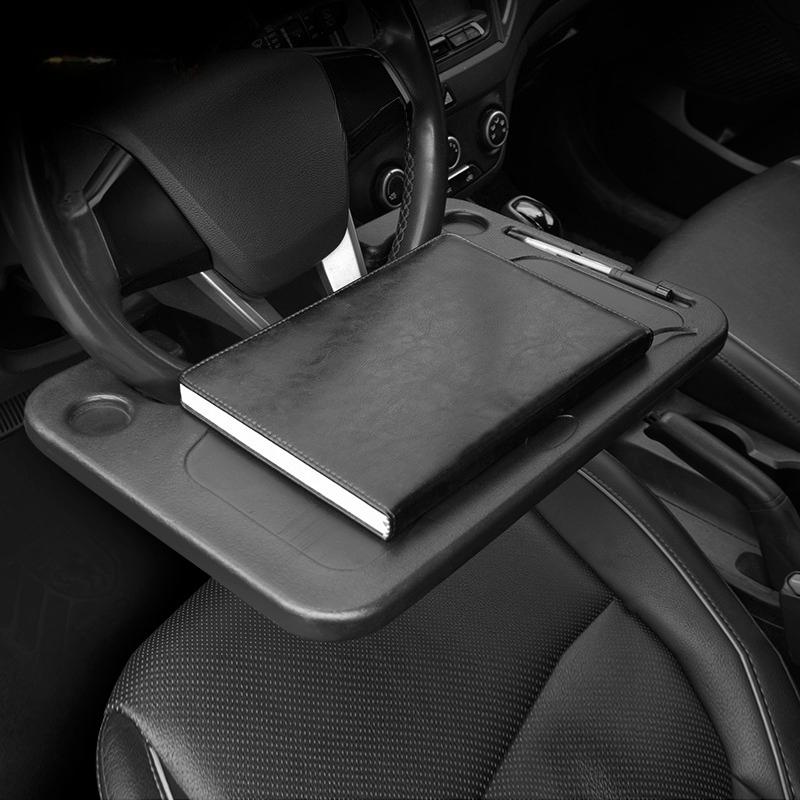 Multifunctional Car Steering Wheel Tray Table Storage Bracket Laptop Computer Desk Mount Stand Eat Work Drink Tray Board Holder