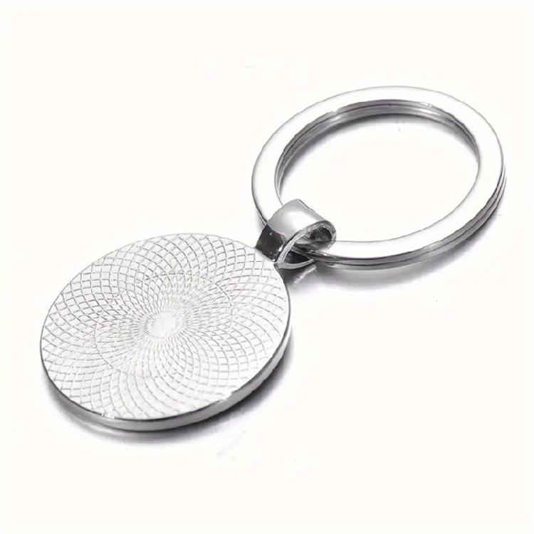 Zinc Alloy Keychain Retro Galaxy Star Sun Moon God Detail Key Holder for Long Time Beauty and Function