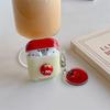 Stereoscopic Tomato Expression for AirPods 1 Generation Protective Case Cute 1st Generation Pro1 Apple Bluetooth Headset Case