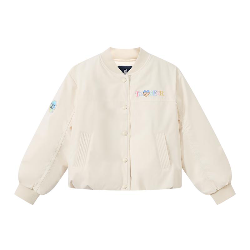 Teenie Weenie Kids  Girls  3-Proof Padded Baseball Jacket 120cm