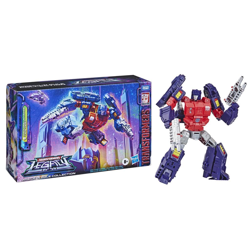 Transformers Generations Legacy Legacy Wreck & Rule Collection Diaclone Universe Twin Twist, Ages 8+, 5.5-inch (Amazon Exclusive)