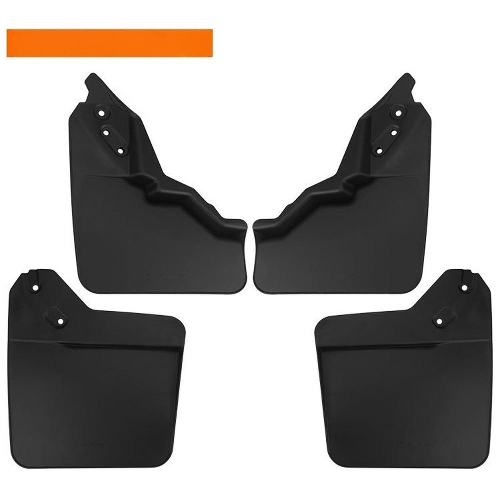 Car Mudguards For Toyota For 4Runner Splash Protection Flaps Fender Mud Flaps Fender Guards Easy Install Auto Accessories