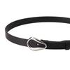 Belt Futuristic Men's and Women's Accessories Belt Genuine Leather Trendy Retro Metal Buckle Belt Niche Belt