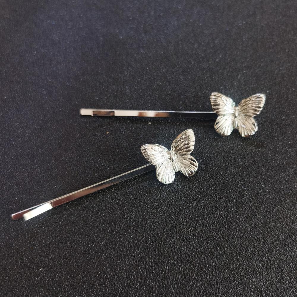 Metal Butterfly Hair Clip Pins Girls Hairpin Barrette Vintage Hairpins Women Accessories Jewelry Gifts