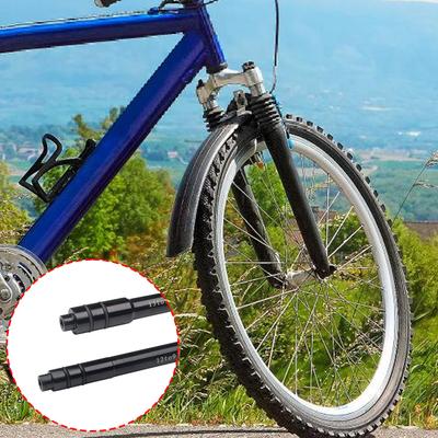 Lega di Alluminio Barra di Conversione Asse Ruota Mozzo Albero Forcella Biciclette Albero per Sostituzione Mozzo Biciclette Facile