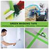 Green Paint Masking Tape Easy Apply Remove Strong Adhesion Hand Tearable For Painting Walls Cars Furniture Glass DIY ProjectsPinstriping Tape 3