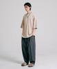 JEMUT Scone Wide Balloon Pants Charcoal Yhlp2350