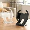 Elegant Acrylic Display Stand With Open Charging Area And Stable Foot Pad For Dedicated Portable Speaker