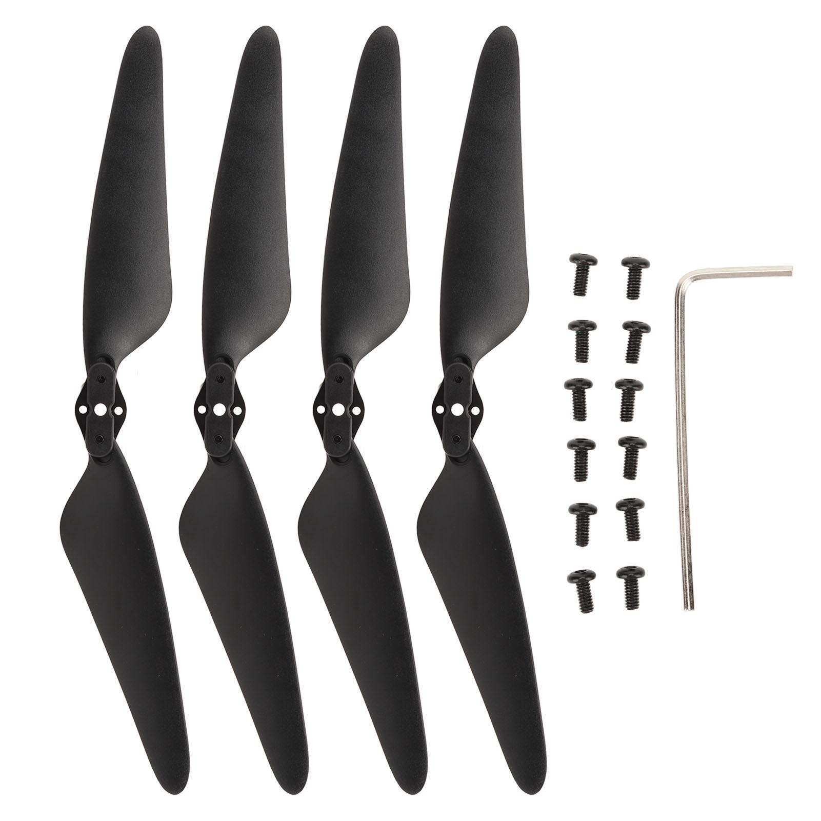 

2 Pair Drone Propeller for SJRC F11S Drone Quadcopter Replacement Parts Accessories Black