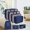 8 Pieces Portable Packing Cubes Clothes Sorting Bag Cosmetics Travel Organizers