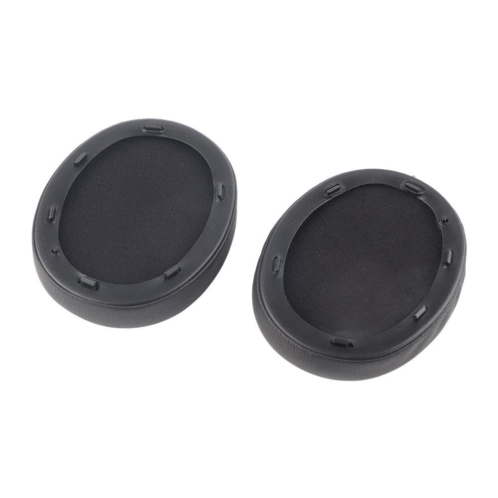 2PCS Leather Replacement Ear Pads Ear Covers for Sony WH XB910N Headphones Replacement Parts