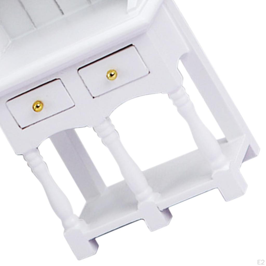 1:12 1/12 Miniature Cupboard Bookcase Dollhouse Furniture Adults Playset