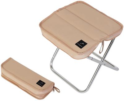 Nicopura TWISUTO Pro Folding Chair Portable Folding Chair Mini Compact Lightweight Parade Disaster Prevention Memory Foam Storage Bag Included Load