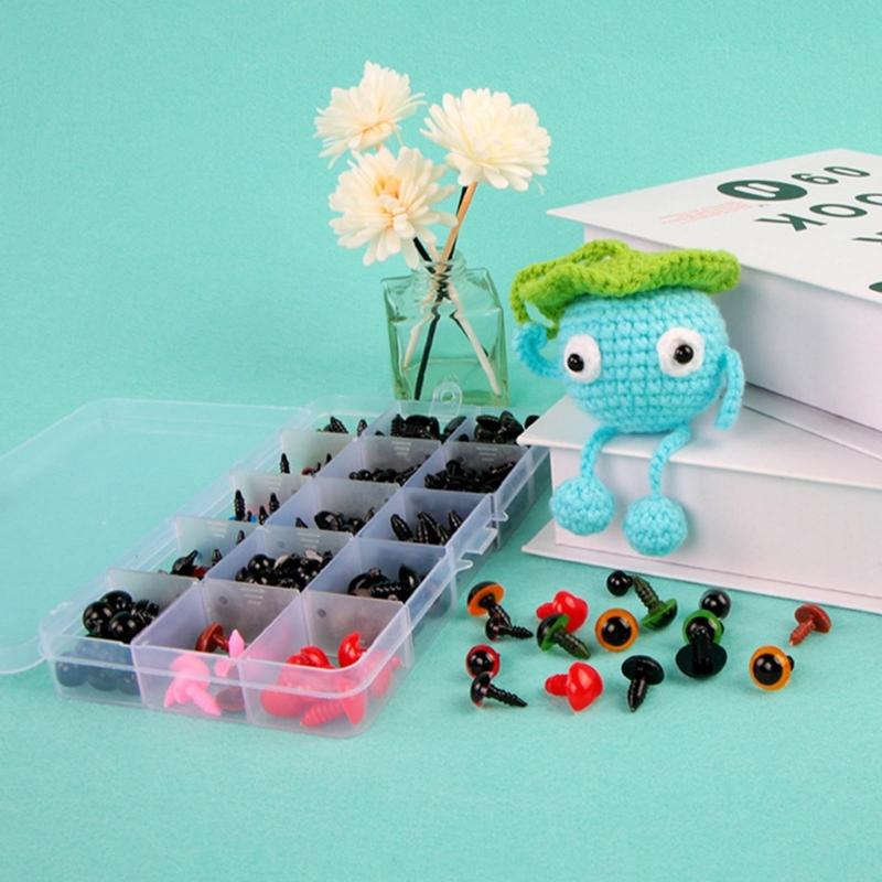 Безопасные глаза и носы для плюшевых кукол-медведей — фото 4