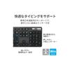 ELECOM Wireless Keyboard and Mouse Set, Membrane, Slim, Full-Size Keyboard, Black TK-FDM110MBK
